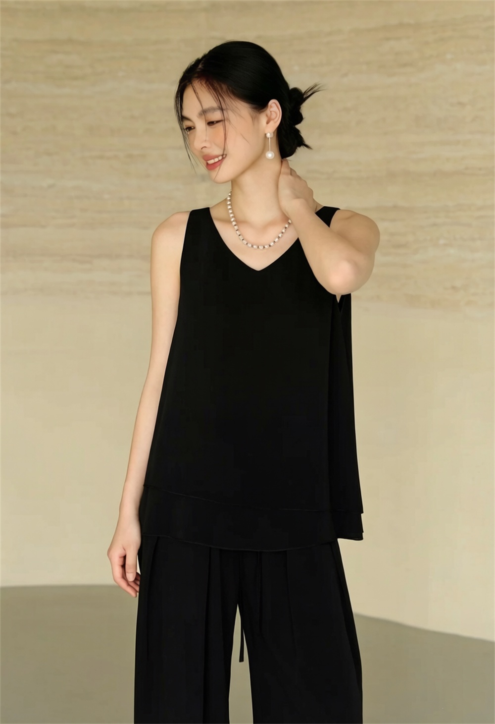 Women'S Fashion Vest Tops - Letnia nowa bluzka bez rękawów plus