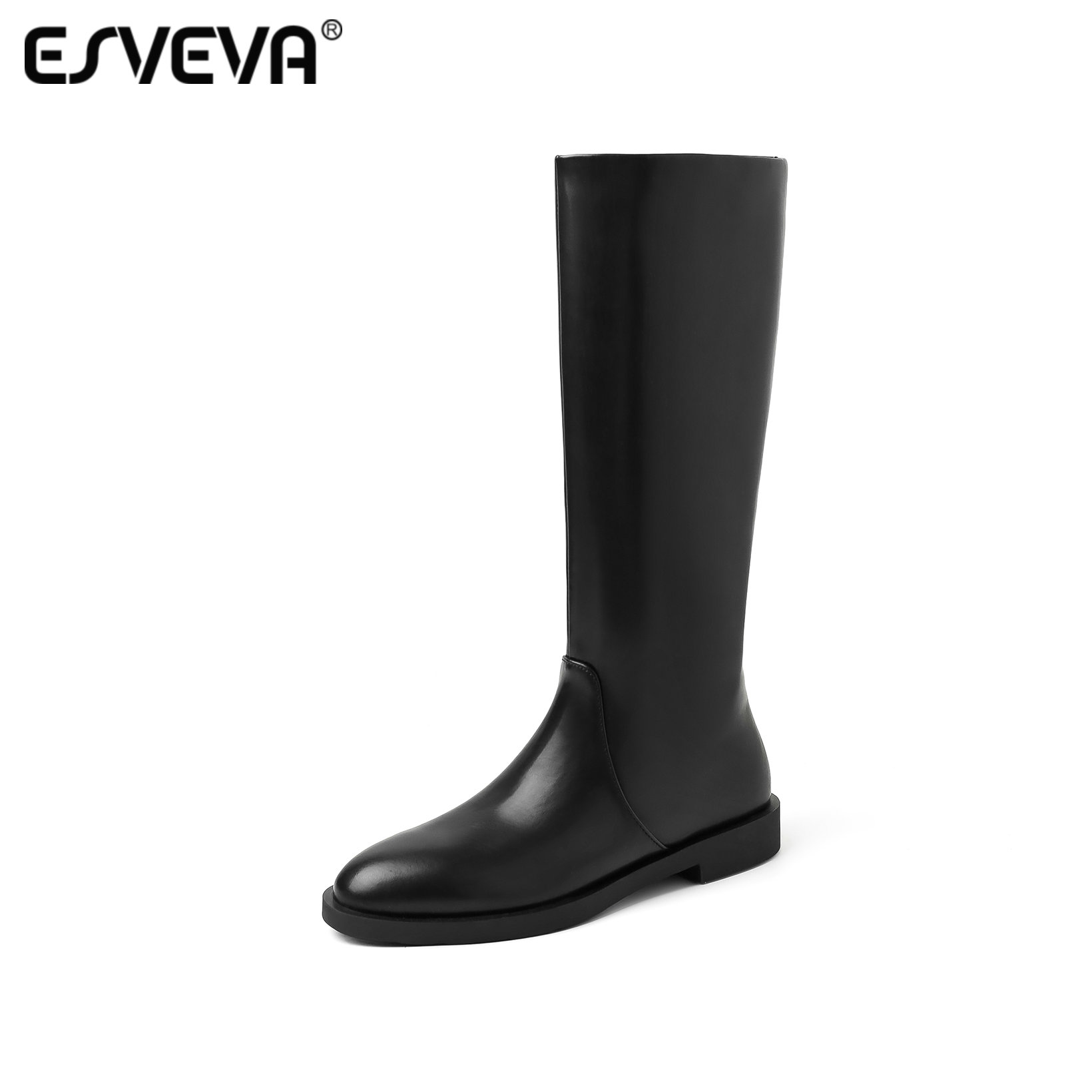 Women'S Fashion Knee High Boots - ESVEVA 2027 Modne damskie kozaki do