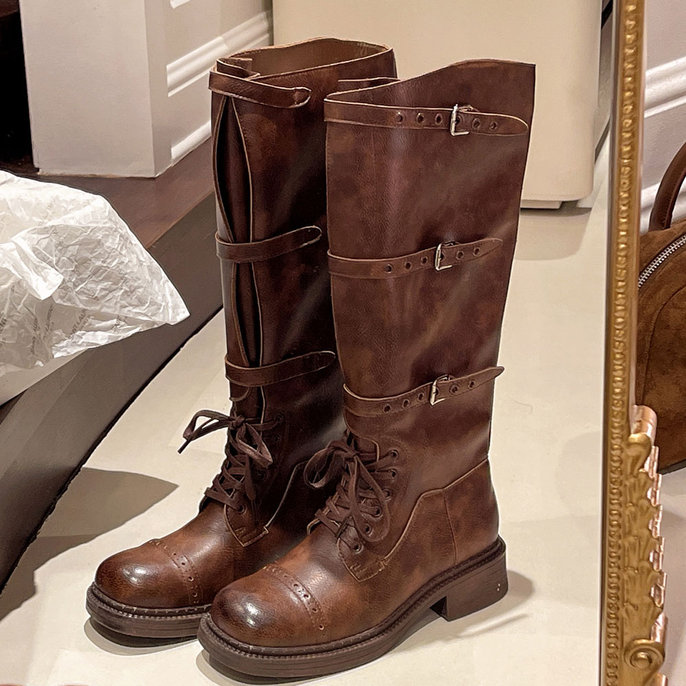 Women'S Fashion Knee High Boots - Damskie kozaki za kolano w stylu