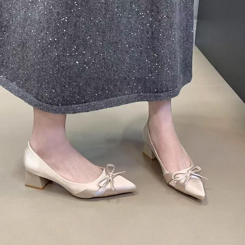 Women'S Fashion Shoes - Retro buty do połowy łydki, pojedyncze,