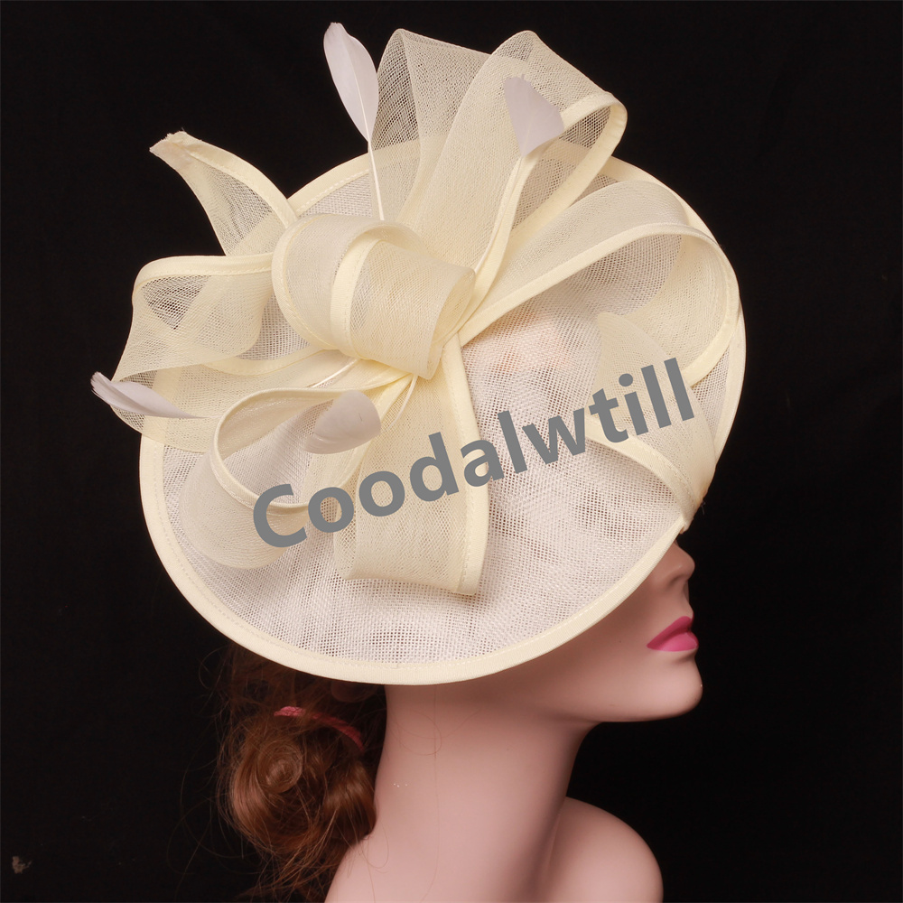 Women'S Fashion Kentucky Derby - Kapelusze ślubne, fascynatory dla kobiet z