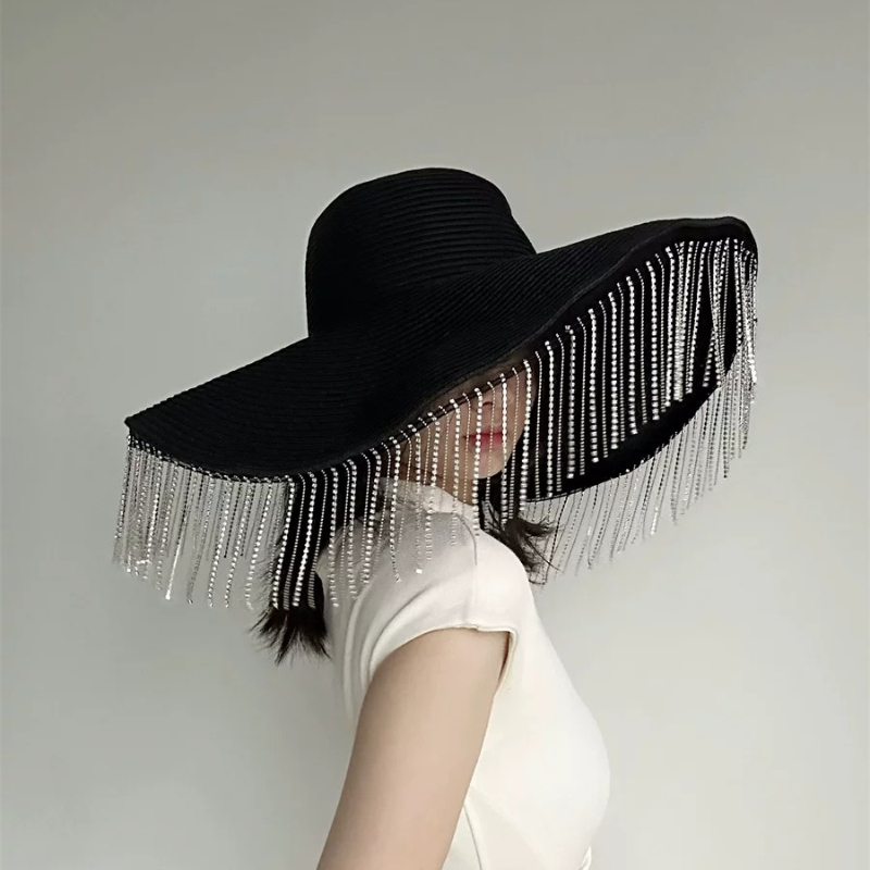 Słomkowy kapelusz z dużym rond – Women Fashion Photoshoot recenzja i cena