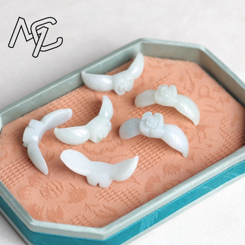2 szt. Naturalny Biały Jadeito – Women'S Fashion Jewellery recenzja i cena