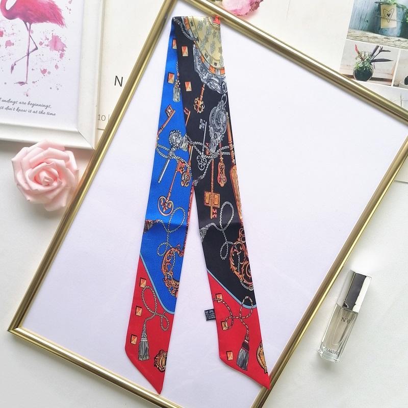 Drukowany Szal Cztery Pory Rok – Women Fashion Necktie recenzja i cena
