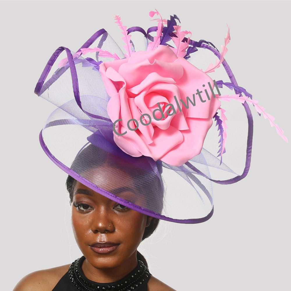 Duży Derby Fascinator kapelusz – Women'S Fashion Kentucky Derby recenzja i cena