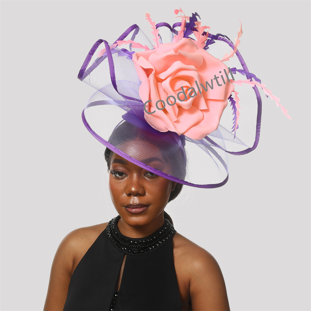 Duży Derby Fascinator kapelusz – Women'S Fashion Kentucky Derby recenzja i cena