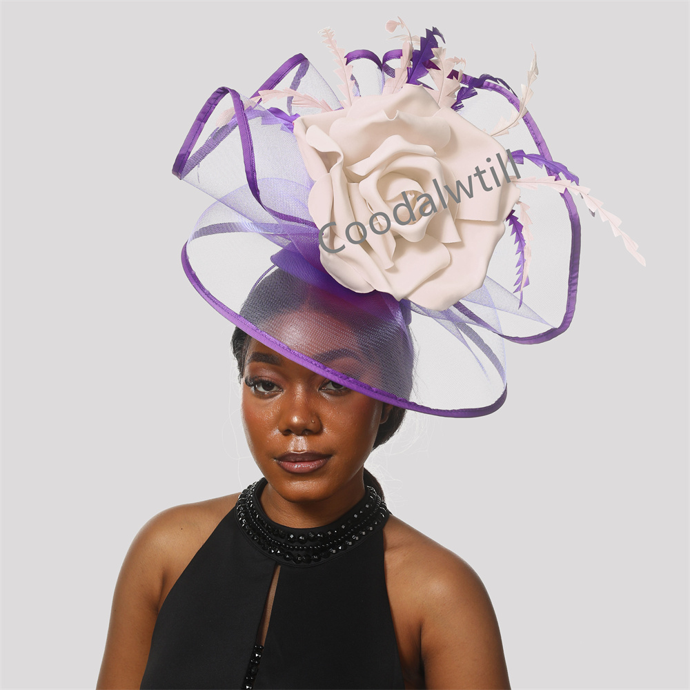 Duży Derby Fascinator kapelusz – Women'S Fashion Kentucky Derby recenzja i cena