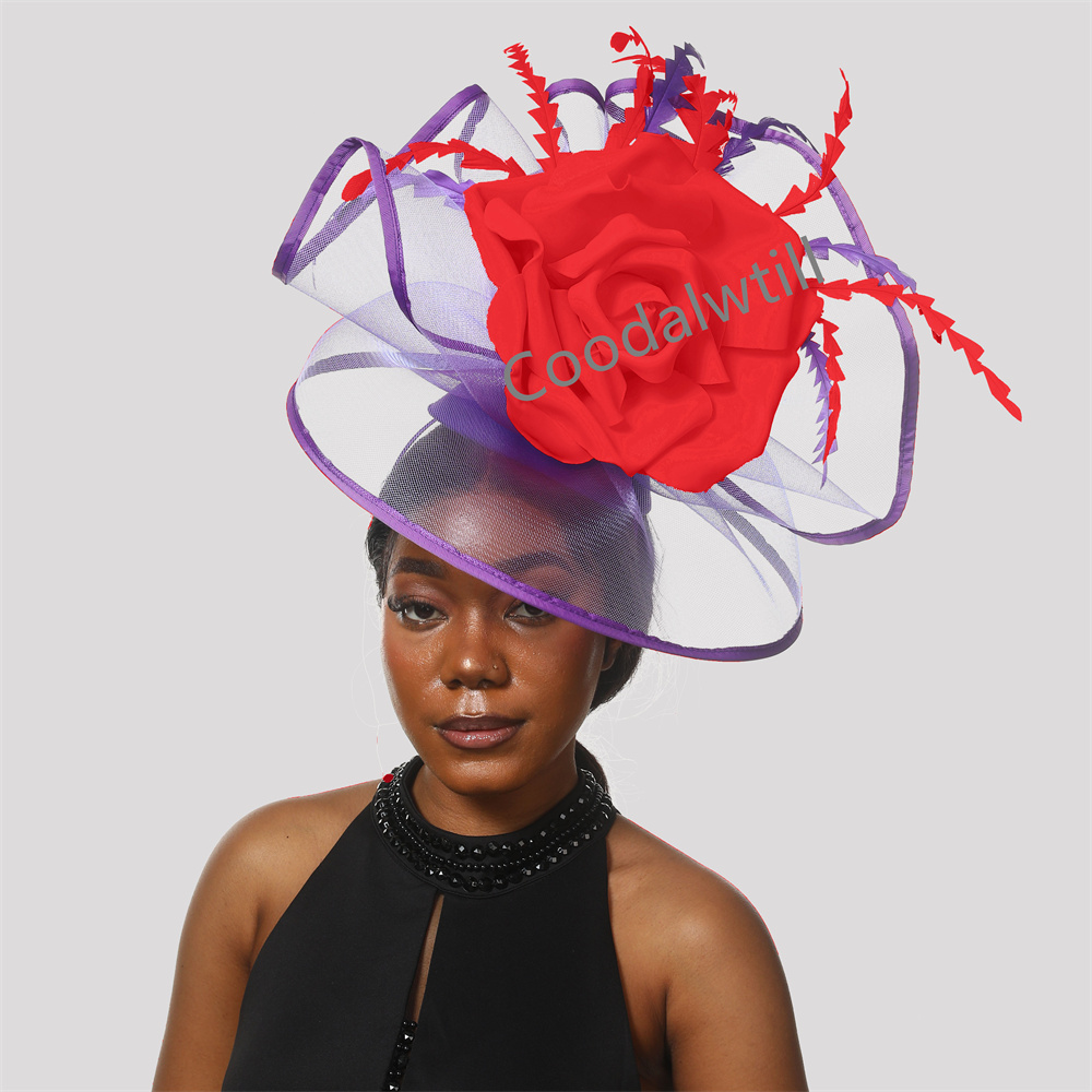 Duży Derby Fascinator kapelusz – Women'S Fashion Kentucky Derby recenzja i cena