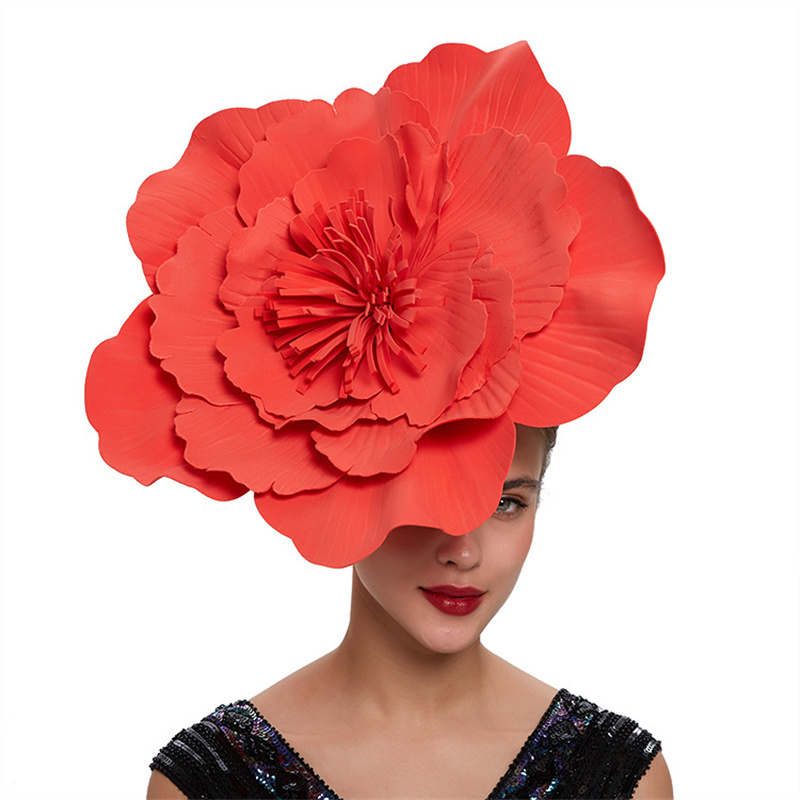Nowy duży kwiat kokarda ślubna – Women Fashion Photoshoot recenzja i cena