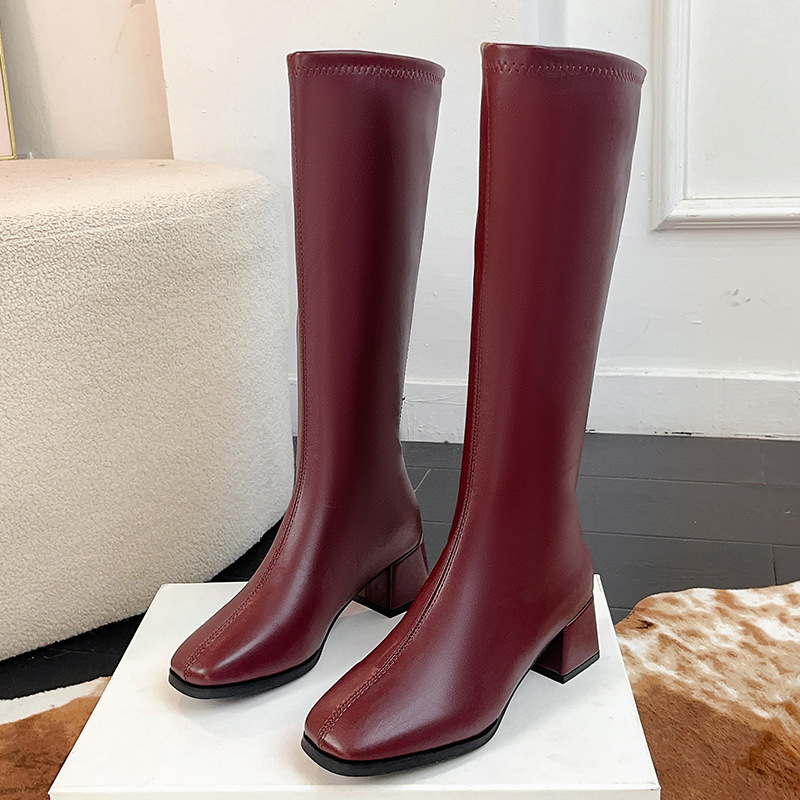 Damskie długie kozaki - hit se – Women'S Fashion Knee High Boots recenzja i cena