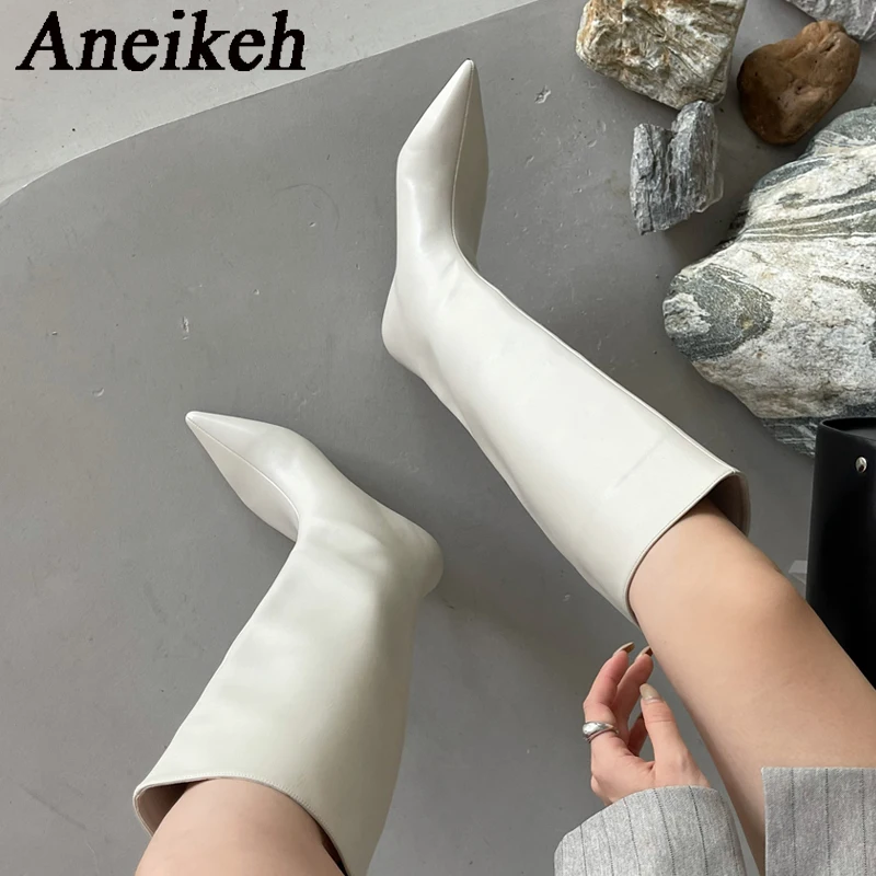 Aneikeh 2026 Modne, seksowne,  – Women'S Fashion Knee High Boots recenzja i cena