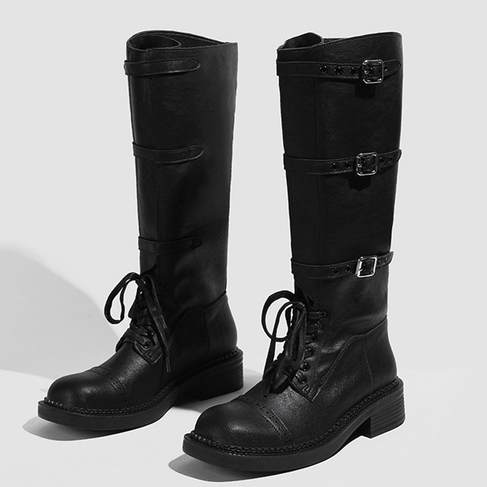 Damskie kozaki za kolano w sty – Women'S Fashion Knee High Boots recenzja i cena