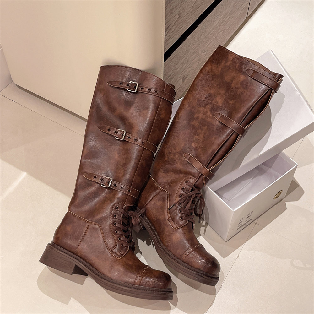 Damskie kozaki za kolano w sty – Women'S Fashion Knee High Boots recenzja i cena