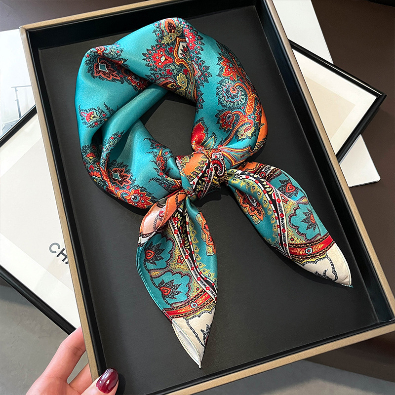 100% prawdziwy jedwabny kwadra – Women Fashion Necktie recenzja i cena