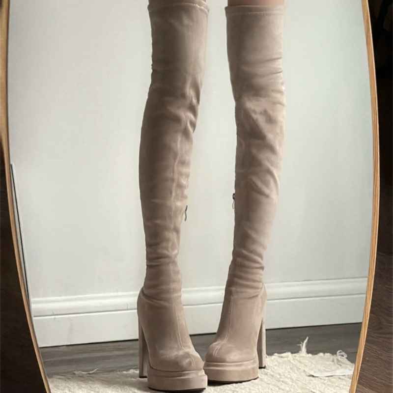 Moda klubowa nocna, kobieta, k – Women'S Fashion Knee High Boots recenzja i cena