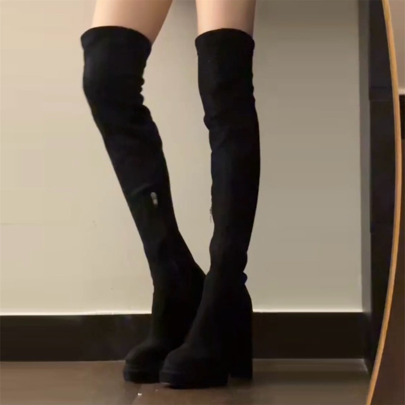Moda klubowa nocna, kobieta, k – Women'S Fashion Knee High Boots recenzja i cena