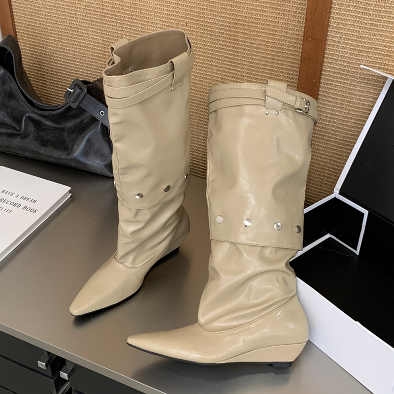 Eilyken Nowe Modne Damskie Koz – Women'S Fashion Knee High Boots recenzja i cena