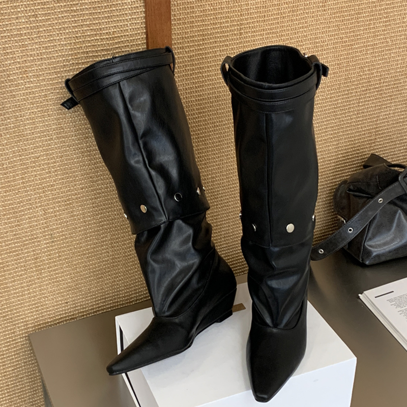 Eilyken Nowe Modne Damskie Koz – Women'S Fashion Knee High Boots recenzja i cena