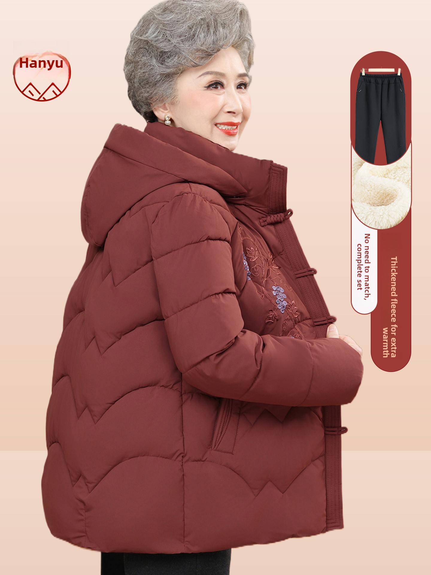 Gruba, haftowana kurtka z pods – Women Fashion Over The Years recenzja i cena