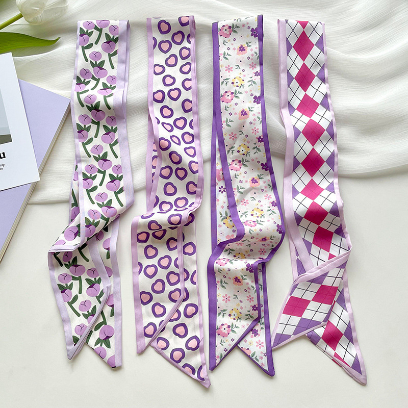 Nowa Luksusowa Wąska Krótka Da – Women Fashion Necktie recenzja i cena