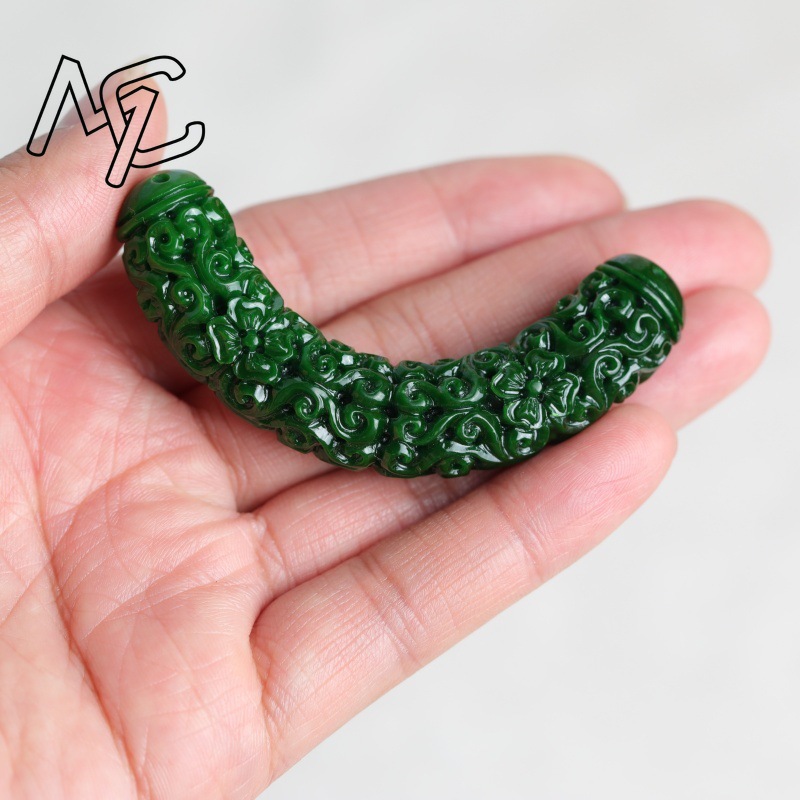 1 szt. Naturalny Zielony Jadei – Women'S Fashion Jewellery recenzja i cena