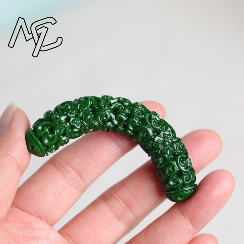 1 szt. Naturalny Zielony Jadei – Women'S Fashion Jewellery recenzja i cena
