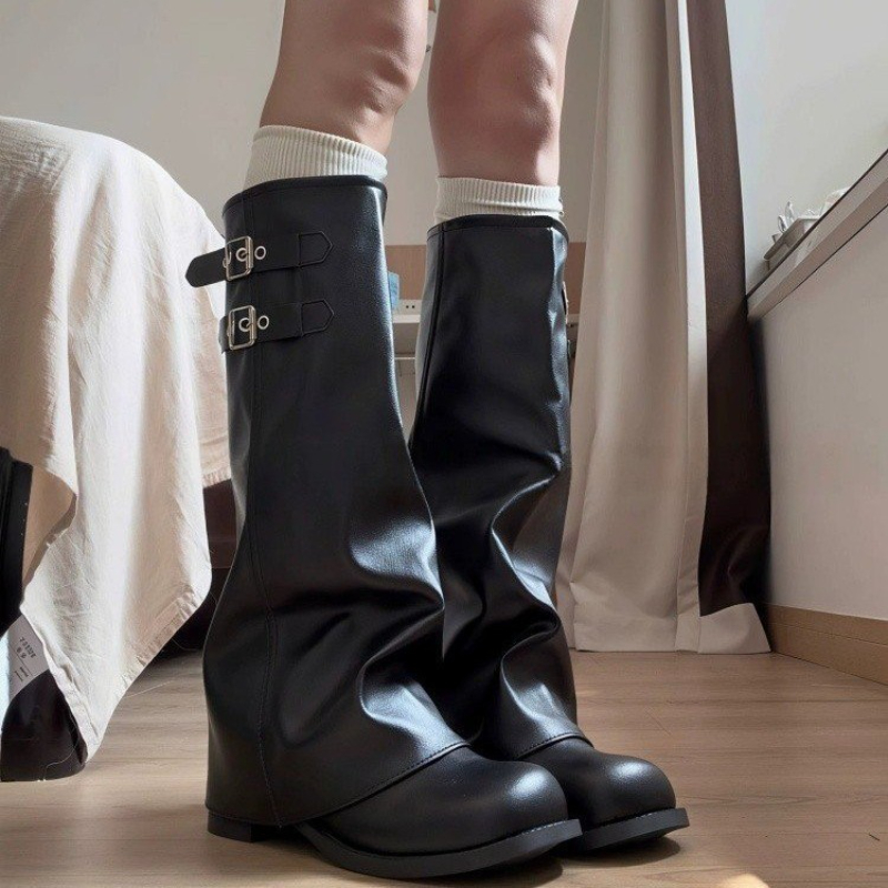 Kozaki do kolan w koreańskim s – Women'S Fashion Knee High Boots recenzja i cena