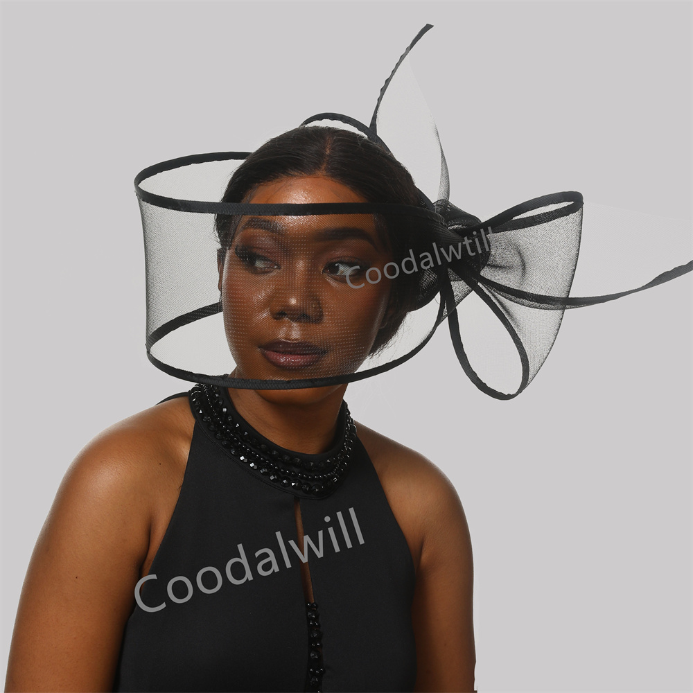 Czarnobiała czapka fascynatoro – Women'S Fashion Kentucky Derby recenzja i cena