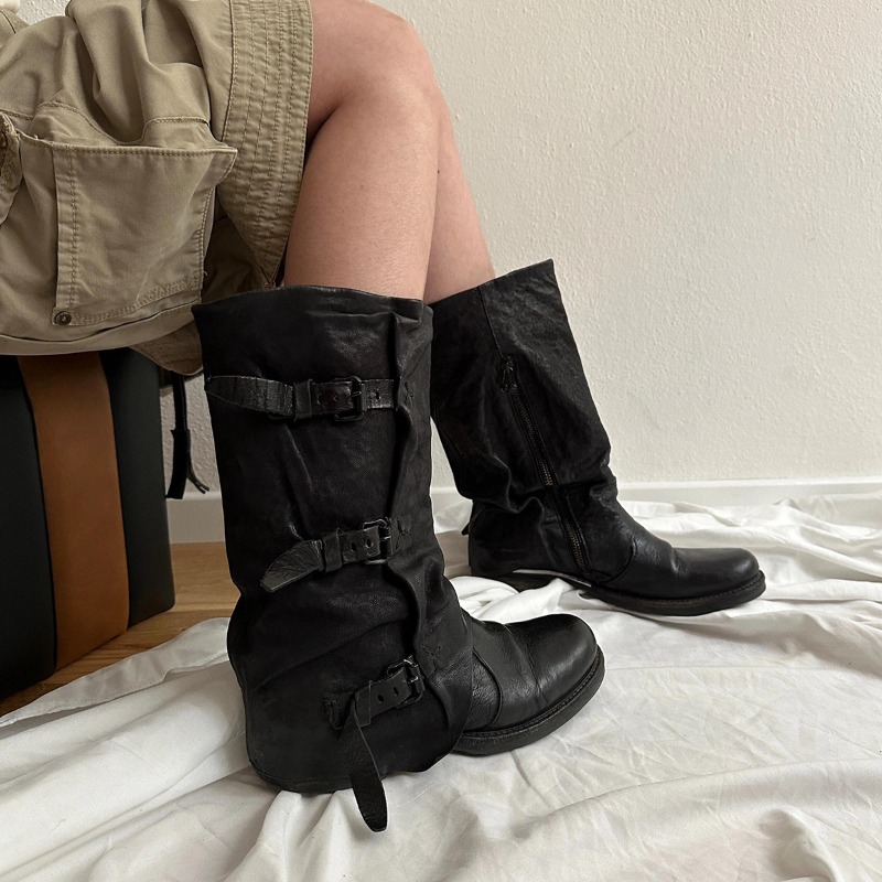 Klasyczne damskie buty Retro L – Women'S Fashion Knee High Boots recenzja i cena